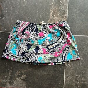 Talbots mini skirt bikini bottom